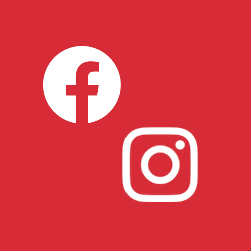 facebook og instagram logoer